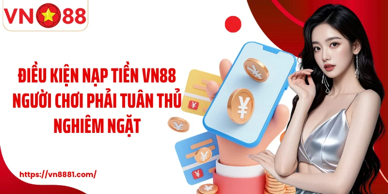 Điều kiện nạp tiền VN88 người chơi phải tuân thủ nghiêm ngặt