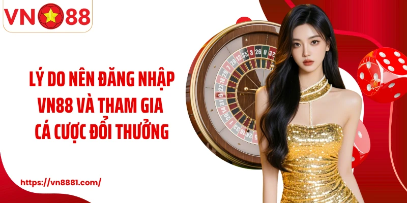 Lý do nên đăng nhập VN88 và tham gia cá cược đổi thưởng