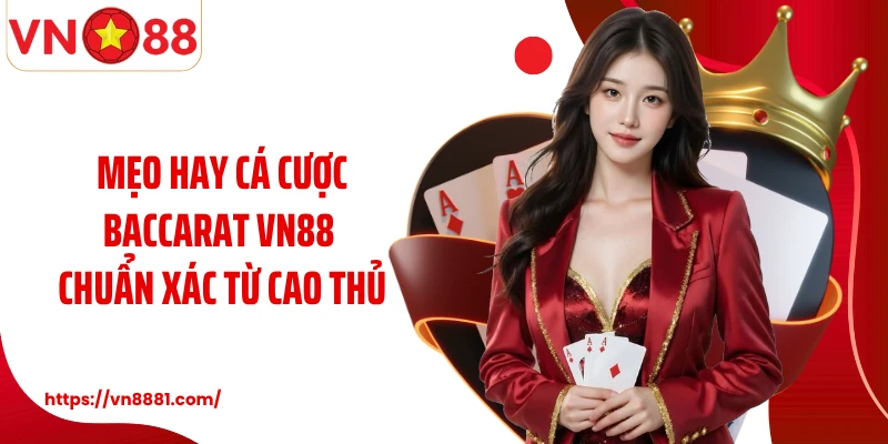Baccarat VN88: Trò Chơi Sòng Bạc Đỉnh Cao Và Đẳng Cấp Số 1 Mẹo hay cá cược Baccarat VN88 chuẩn xác từ cao thủ