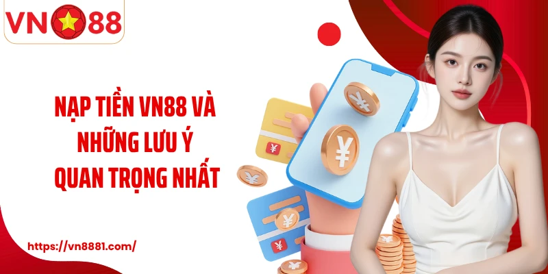 Nạp tiền VN88 và những lưu ý quan trọng nhất